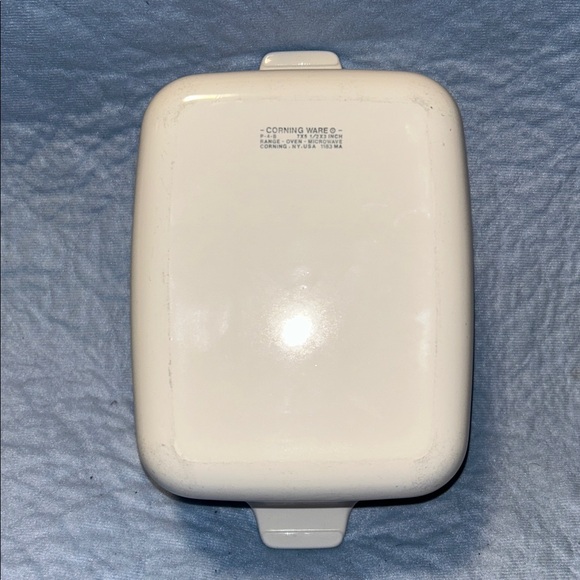 Corning Ware Wildflower Pattern Casserole Dish With Handles P4B 7x5 1/2 2x3 - Picture 9 of 17